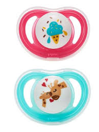 PIGEON (78264) DOUBLE PACIFIER GIRL (12+M)