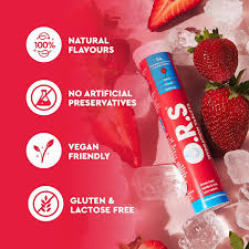 O.R.S strawberry tablets 24's