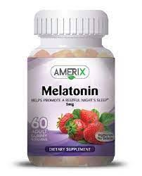 AMERIX MELATONIN ADULTS GUMMIES 60'S