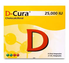 D-cura 25000iu Oral Solution Amps. 4's