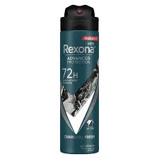 REXONA MEN ANTIPRESPIRANT SPRAY CHARCOAL FRESH 150ML