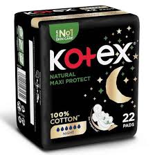 KOTEX MAXI NIGHTTIME 22 PADS