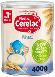 Cerelac Wheat (6 months) SUGAR FREE 400gm