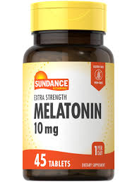 Sundance Melatonin 10mg+ L-THIANINE 45 TAB 60