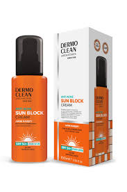 DERMOCLEAN SUNCARE SUNSCREEN CREAM ANTIACNE 100 ML
