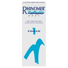 Rhinomer Force 1 Nasal Spray Quick Relief From Nasal Congestion With Hypertonic Saline Solution 115 Ml