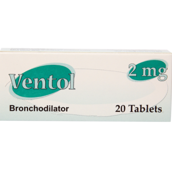 Ventol 2mg 20 tablets