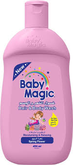 BABY MAGIC HAIR SPRING FLOWER BODY WASH 450ML