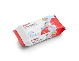 pigeon (80162) baby wipes 100% pure water 70'S refill