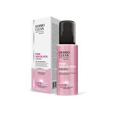 DERMOCLEAN PINK SUNBLOCK CREAM 100ML