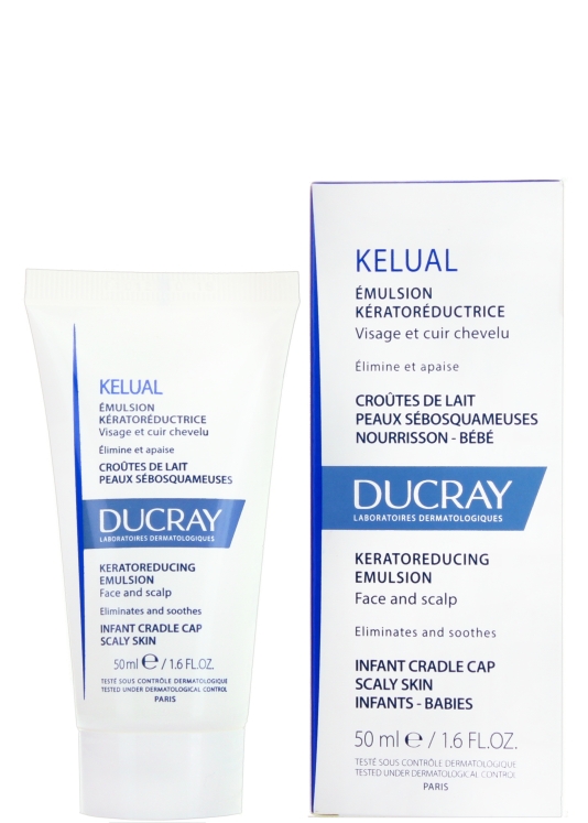 Ducray Kelual Emulsion Gentle Relief For Seborrheic Dermatitis & Cradle Cap  50ml