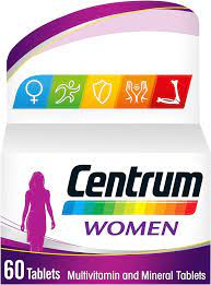 Centrum for women multivitamin tablets 100pieces