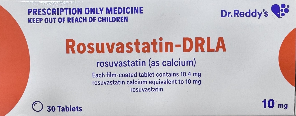 ROSUVASTATIN-DRLA 20MG 30'S