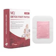 MQ DETOX FOOT PATCH ROSE 10S