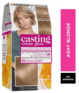 LOREAL  CASTING ASHY BLOND 810