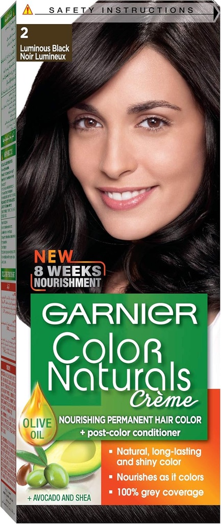 GARNIER COLOR NATURALS DEEP LUMINOUS BLACK 2