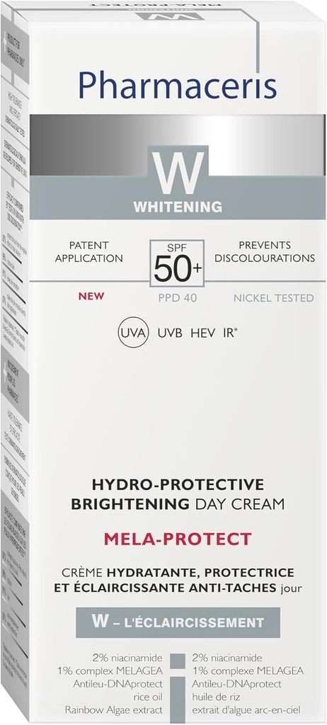 Pharmaceris-W HYDRO-PROTECTIVE BRIGHTENING DAY CREAM (MELA-PROTECT) 50ML