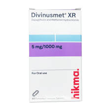 DIVINUSMET XR 5/1000MG, 60'S