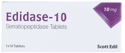 EDIDASE 10MG 10 TAB