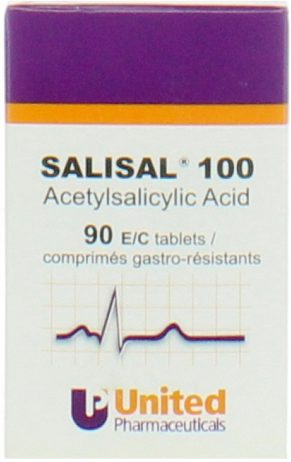 SALISAL 100MG 90 TAB