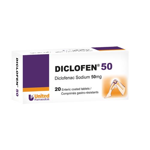 Diclofen 50mgTab. 20"s