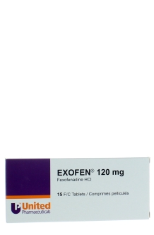 EXOFEN 120MG TAB 15"S