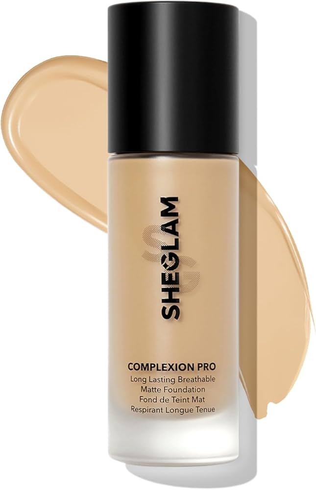 SG SHEGLAM Complexion Pro LL Breathable Matte Fnd-Sand