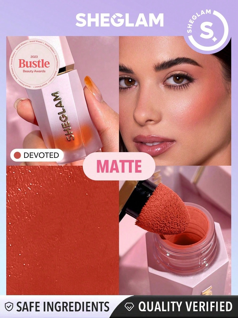 SG SHEGLAM Color Bloom Liquid Blush-Devoted