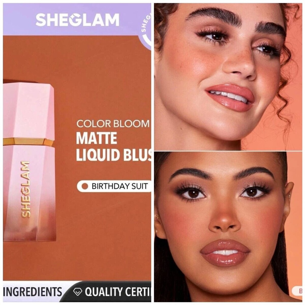 SG SHEGLAM Color Bloom Liquid Blush-Birthday Suit