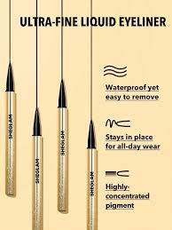 SG SHEGLAM Line & Define Waterproof Liquid Eyeliner-Black