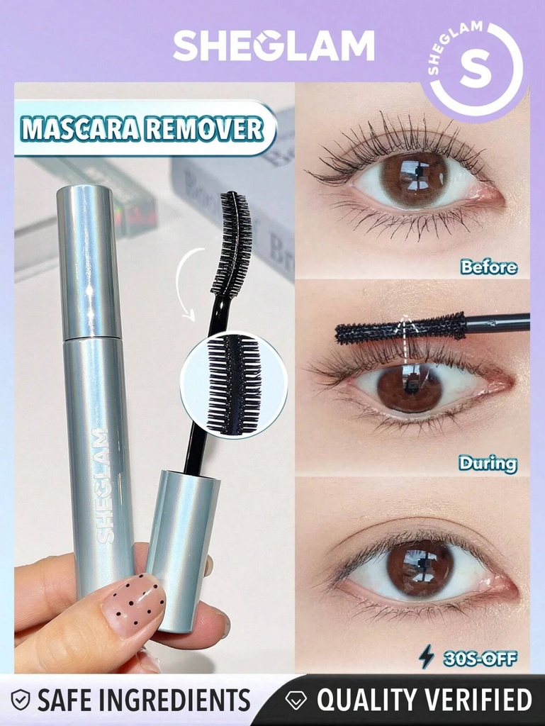 SG SHEGLAM Clean Queen Mascara Remover