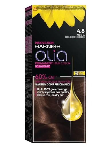 GARNIER OLIA  4.8 MOCHA BLOND