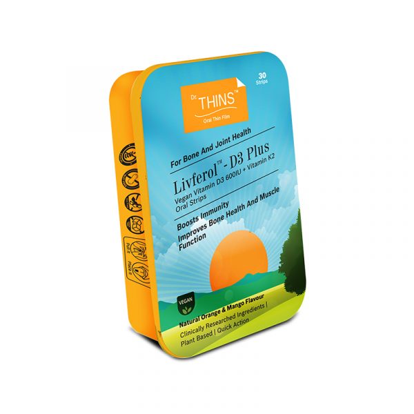 Dr.Thins Livferol–D3 10 Oral  Strips