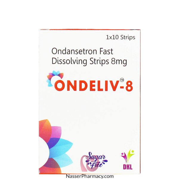 Ondeliv-8 Orally Disintegrating Strips 10's