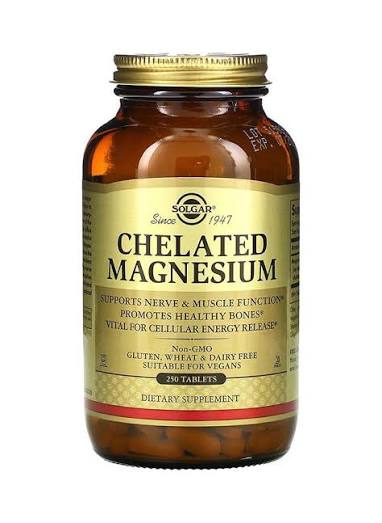 Solgar CHELATED Magnesium 100 TAB