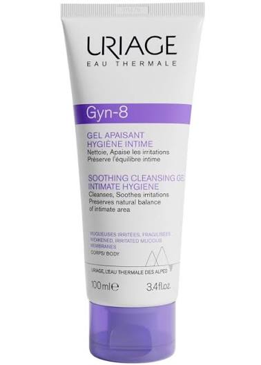 Uriage Intimate Hygiene Cleansing Gel Gentle Ph-balancing Soothing Formula 100ml