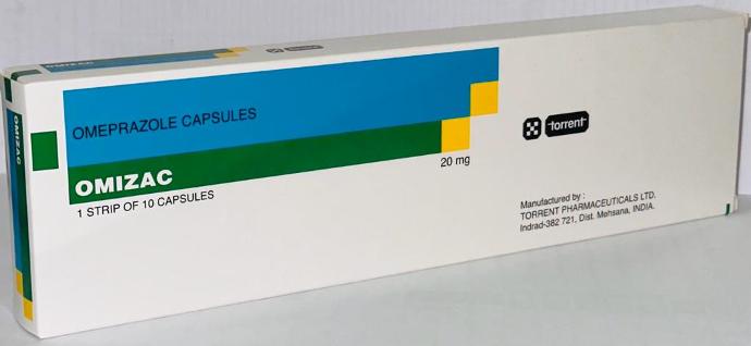 Omizac 20mg 10 Capsules