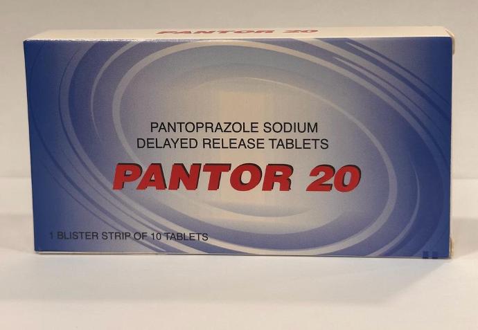 PANTOR 20 MG 10 Tablets