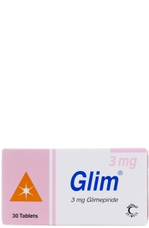 GLIM 3 MG 30'S