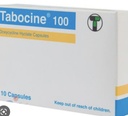 TABOCINE 100MG CAPSULES 10"