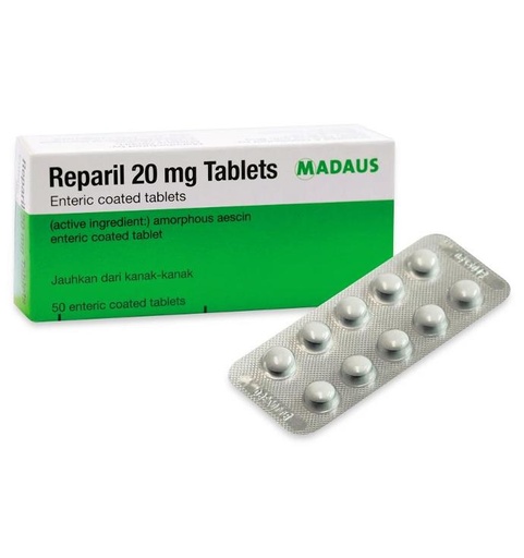 REPARIL 20MG TAB 40"