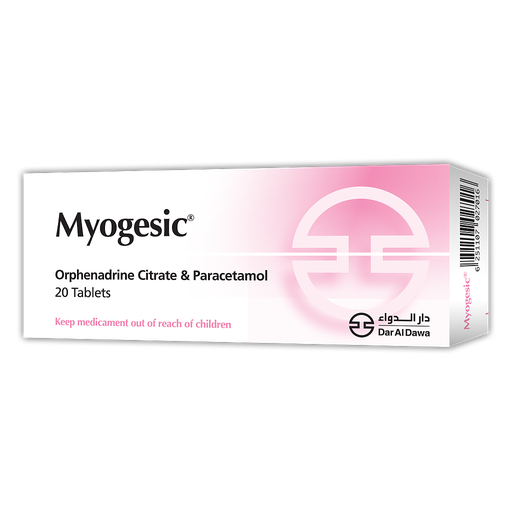 MYOGESIC TABS. 20"