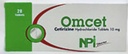 OMCET 10MG TABS 10 S