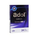 ADOL 500 MG CAPLETS 24 S