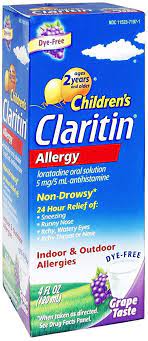 CLARITINE CHILD 5MG/5ML 120 ML