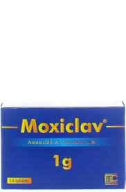 MOXICLAV 1gm 14 TAB