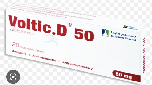 Voltic D 50mg 20 Disposable Tabs