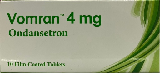 Vomran 4 mg 10 tablets