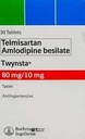 TWYNSTA 80mg/10mg TABS 28's