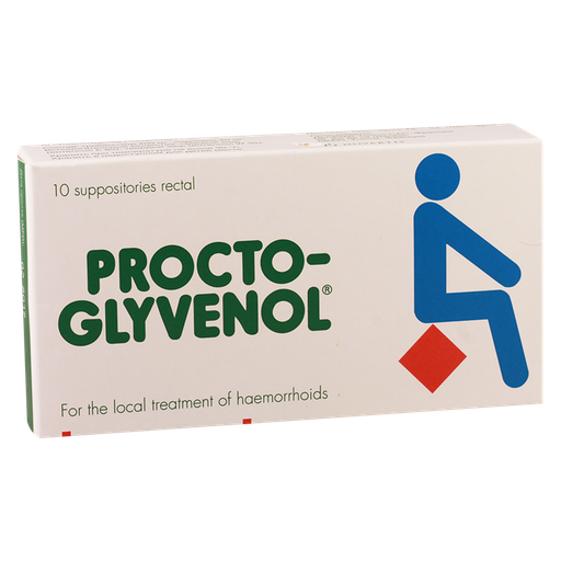 PROCTO-GLYVENOL 400MG SUPPOS 10'S